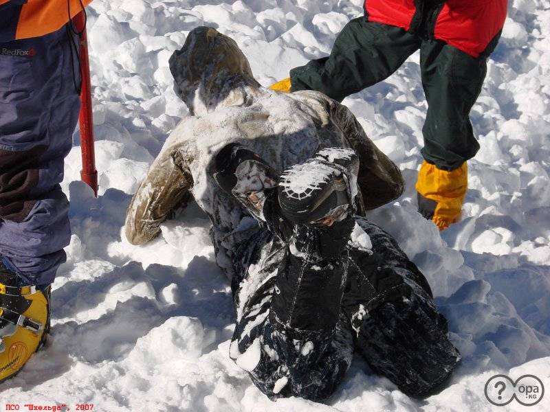 Трагедия в ущелье Адыр-Су, погибший альпинист